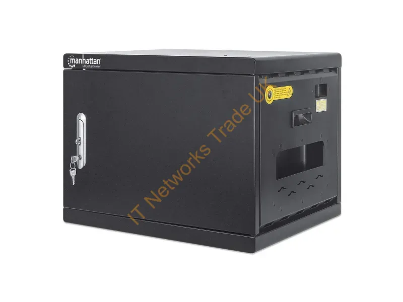 180351 - Manhattan 180351 Portable Device Management Cart/Cabinet Portable Device Management Cabinet Black
