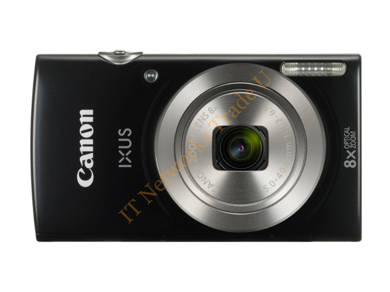 1803C001 - Canon Digital IXUS 185 Compact camera 20MP 1/2.3" CCD 5152 x 3864pixels Black Cable