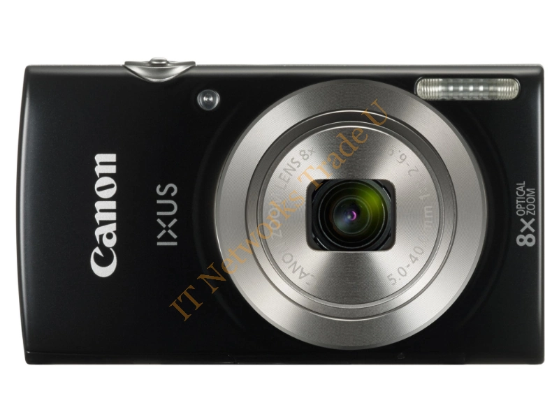 1803C009 - Canon Digital IXUS 185 Compact camera 20MP 1/2.3" CCD 5152 x 3864pixels Black Cable