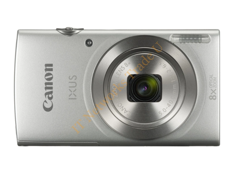 1806C001 - Canon Digital IXUS 185 Compact camera 20MP 1/2.3" CCD 5152 x 3864pixels Silver Cable