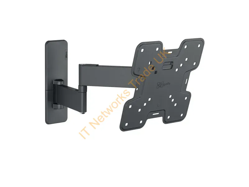 1812450 - Vogel's Vogel's QUICK Full-Motion+ TVM 1245 Mounting kit (wall mount, VESA adapter) for LCD display steel black screen size: 19"-43"