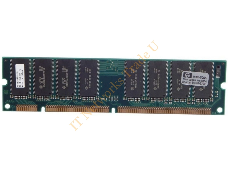 1818-6799 HP 64MB ECC EDO Buffered 60ns 168-Pin DIMM Memory Module
