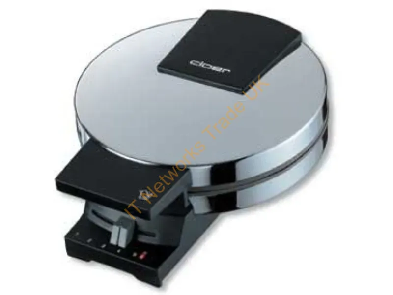 185 - Cloer 185 waffle iron 930 W Black, Chrome