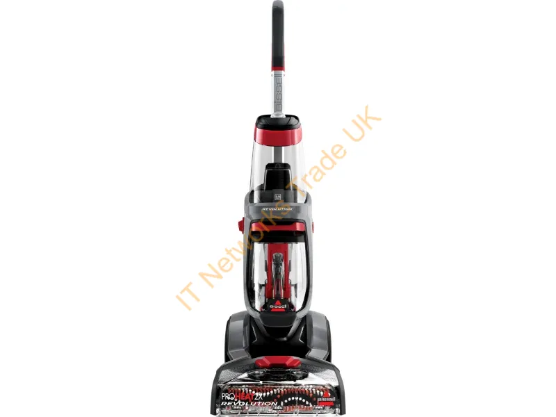 1858N - Bissell Revolution 2x ProHeat carpet cleaning machine Walk-behind Deep Red, Titanium