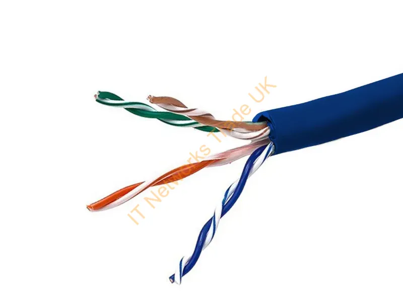 18617 - Monoprice 18617 Networking Cable Blue 12000" (304.8 M) Cat5E S/Utp (Stp)