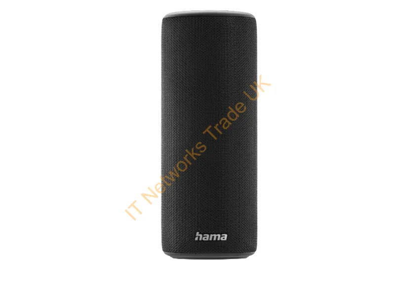 188202 - Hama Pipe 3.0 Stereo portable speaker Black 24 W