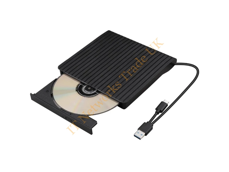190130-001 HP / Compaq 4X4X24X Speed External CD-RW Optical Drive CD And DVD Burner
