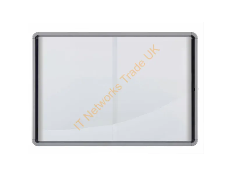 1902572 - Nobo Premium Plus Magnetic Lockable Notice Board Sliding Door 27xA4