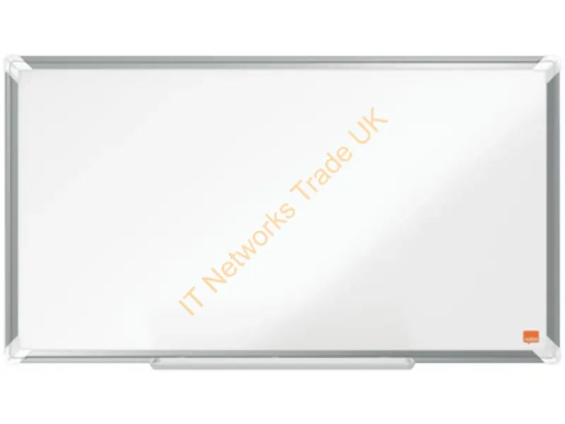 1915370 - Nobo Premium Plus Widescreen Steel Magnetic Whiteboard 710x400mm
