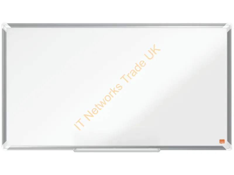 1915371 - Nobo Premium Plus Widescreen Steel Magnetic Whiteboard 890x500mm