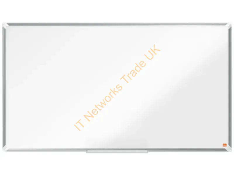 1915372 - Nobo Premium Plus Widescreen Steel Magnetic Whiteboard 1220x690mm