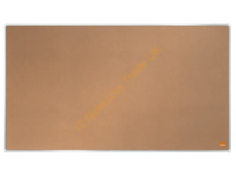 1915414 - Nobo Impression Pro Widescreen Cork Notice Board 32" 71x40cm