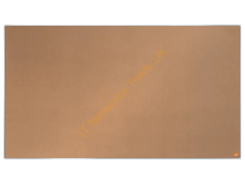 1915416 - Nobo Impression Pro Widescreen Cork Notice Board 55" 122x69cm