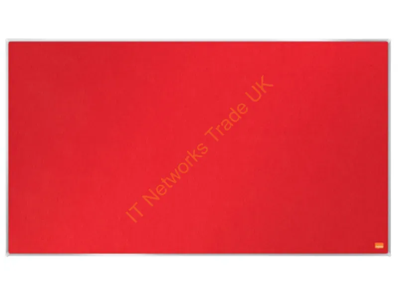 1915420 - Nobo Impression Pro Widescreen Felt Notice Board 40" 89x50cm