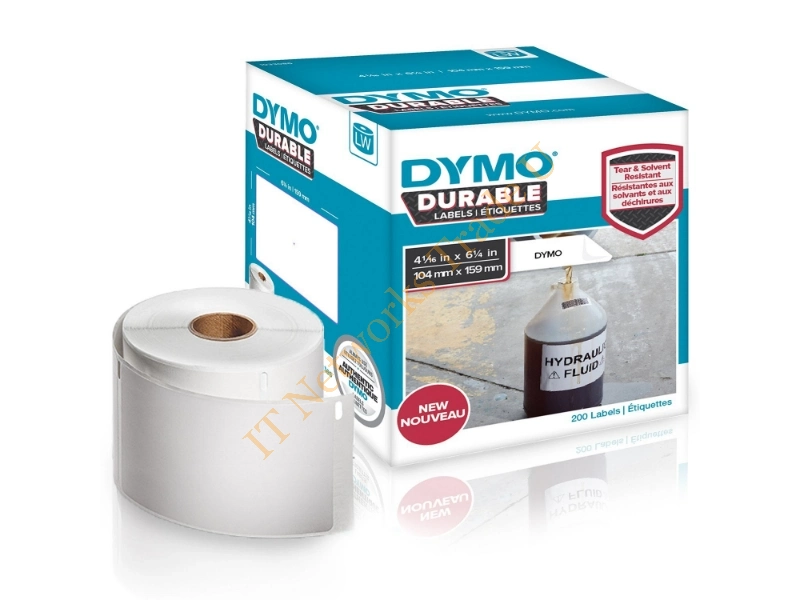 1933086 - DYMO 1933086 DirectLabel-etikettes, 104mm x159mm, Pack qty 200 Accessory
