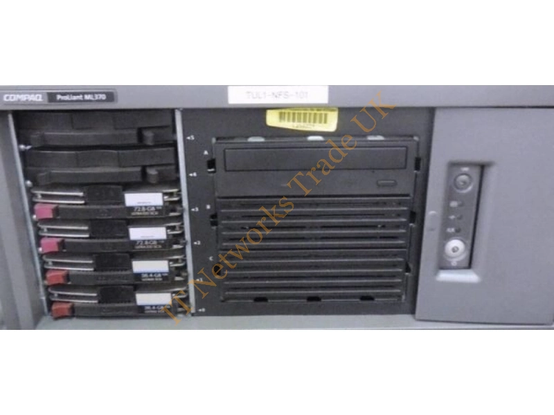 193689-001 HP ProLiant ML370 Intel -Pentium III 1.0GHz CPU 128MB RAM Server Server System