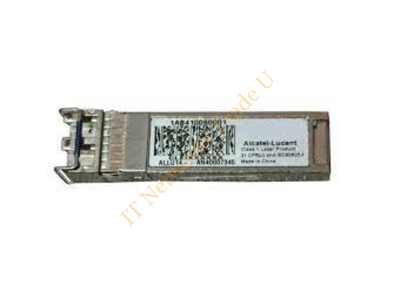 1AB410060001 Alcatel 10Gbps 10GBase-LR Single-mode Fiber 10km 1310nm LC Connector SFP+ Transceiver Module