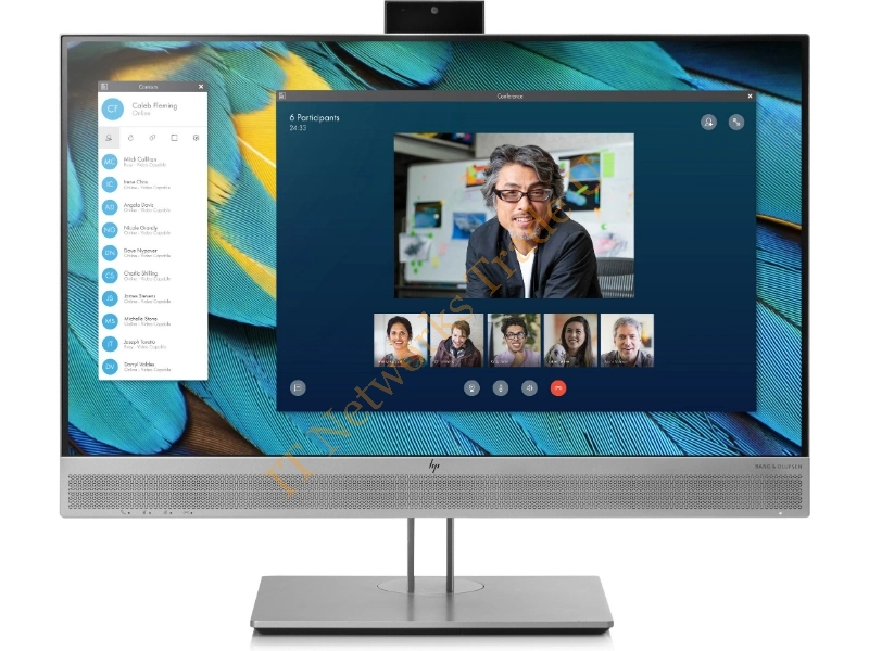 1FH48AA#ABB - HP EliteDisplay E243m 23.8" Full HD LED Black, Silver computer monitor