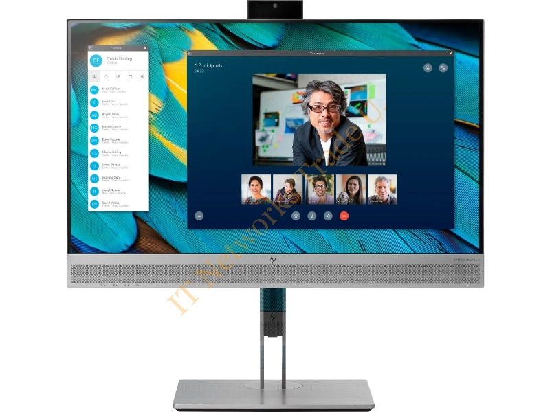 1FH48AA - HP EliteDisplay E243m 23.8" Full HD LED Black, Silver computer monitor