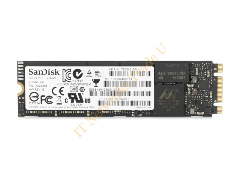 1FU87AA - HP 256 GB TLC PCIe 3x4 NVMe M.2 Solid State Drive (SSD)