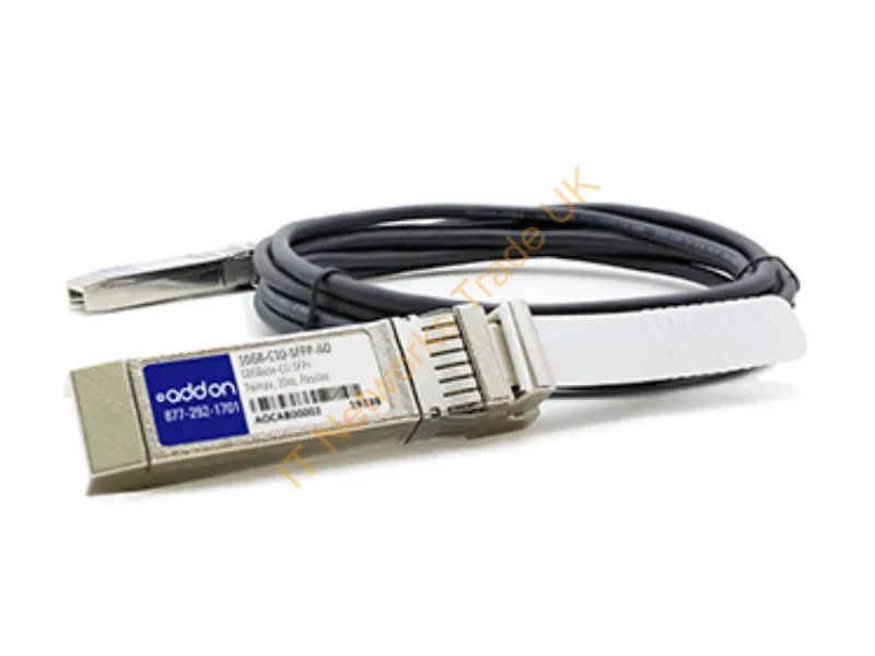 1G-SFP-TWX-0501-AO - Addon Networks 5M Sfp - Sfp Infiniband/Fibre Optic Cable 196.9" (5 M) Black