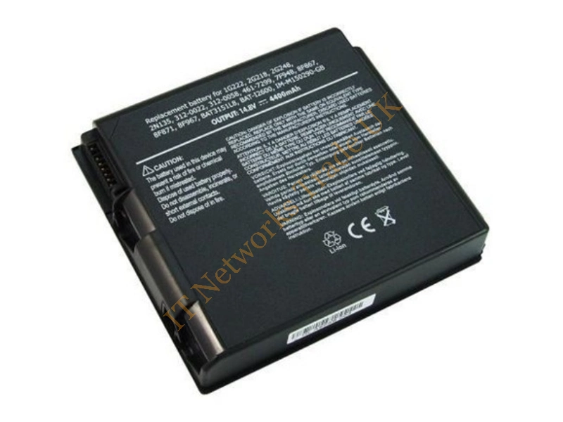 1G222 Dell Notebook Battery 4400 mAh Lithium Ion (Li-Ion) 14.8 V DC Laptop Battery