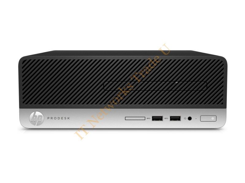 HP ProDesk 400 G4 SFF 3.9GHz i3-7100 7th gen IntelCore i3 Black, Silver PC Workstation Systems