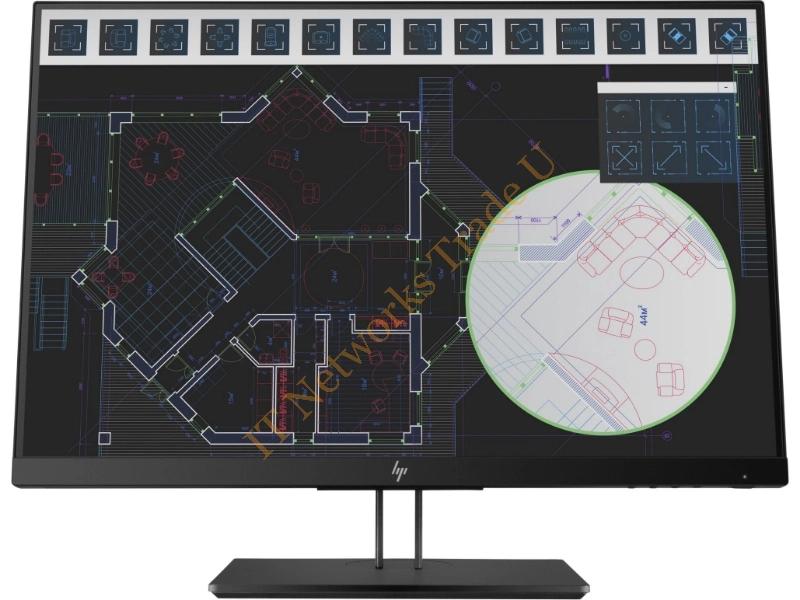 1JS08AT#ABU - HP Z24i G2 24" Full HD LED Black computer monitor