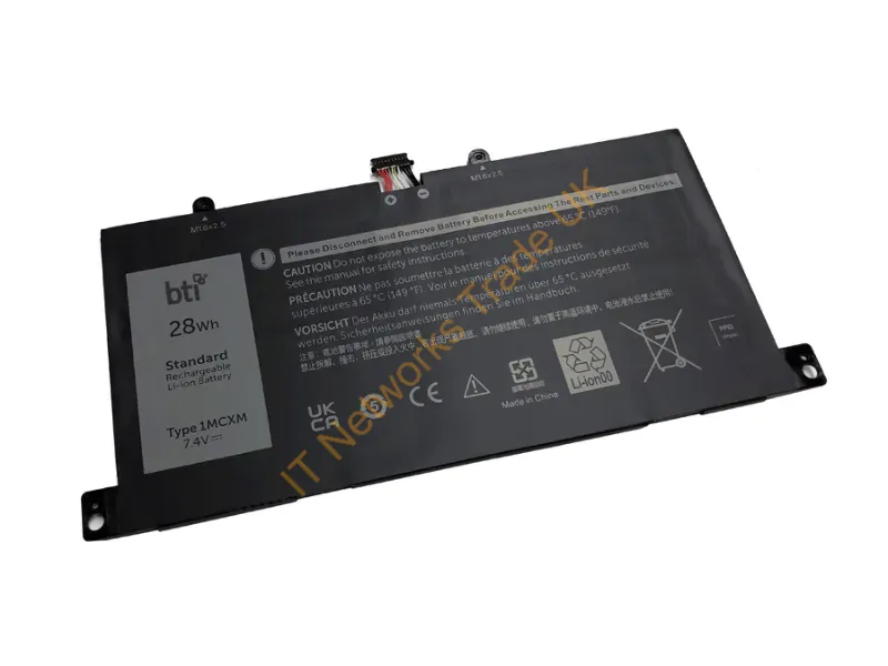 1MCXM-BTI - Bti 1Mcxm- Industrial Rechargeable Battery Lithium-Ion (Li-Ion) 3780 Mah 7.4 V