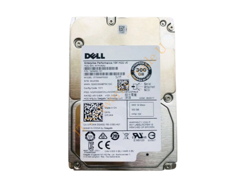 1MG200-001 Seagate 300GB 15000RPM SAS 12Gb/s 2.5-inch Server Hard Drive Internal HDD