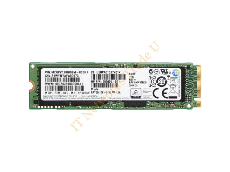 1PD51AA HP Z Turbo Drive 512GB PCI-Express x 3.0 Plug-in Card Solid State Drive SSD Storage