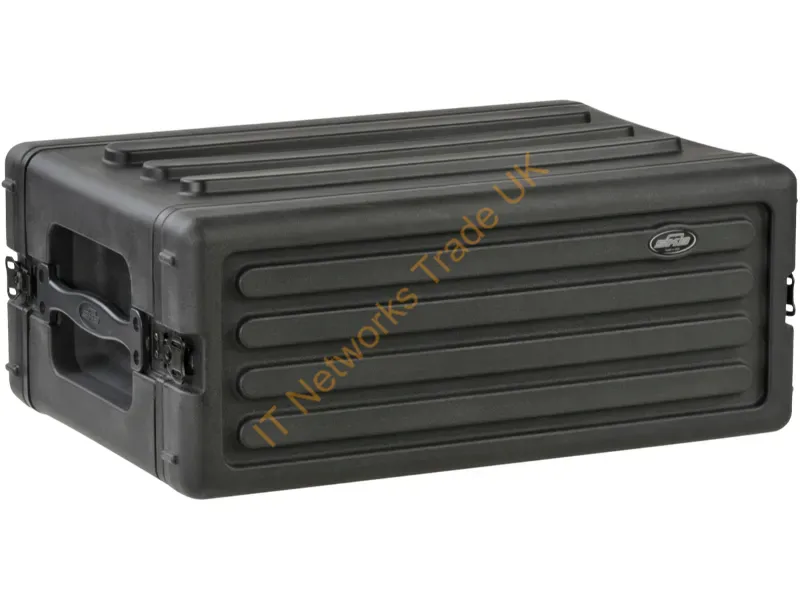 1SKB-R4S - Skb Roto-Molded 4U Shallow Rack Black