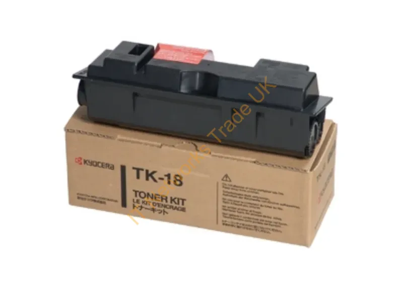 KYOCERA 1T02FM0EU0 (TK-18) Toner black, 7.2K pages @ 5% coverage Accessory