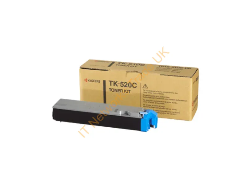 KYOCERA 1T02HJCEU0 (TK-520 C) Toner cyan, 4K pages @ 5% coverage Accessory