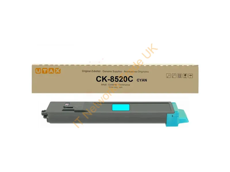 1T02P3CUT0 - Utax (TA Triumph-Adler GmbH) Toner 1T02P3CUT0 ck-8520C Cyan Original Toner Cartridge