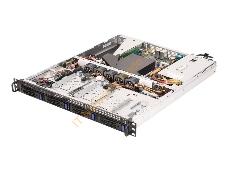 1U4LW-X470 - Asrock 1U4Lw-X470 Server Barebone Amd Promontory X470 Socket Am4 Rack (1U) Black, Gray