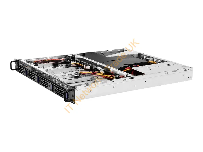 1U4LW-X470RPSU - Asrock 1U4Lw-X470 Rpsu Server Barebone Amd Promontory X470 Socket Am4 Rack (1U) Black