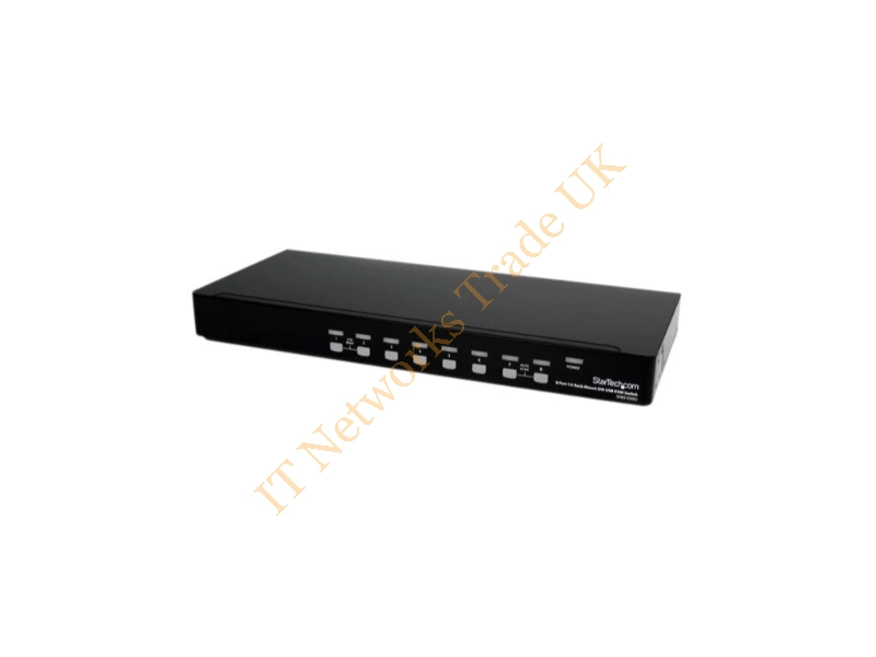 1UCABCONS19 StarTech 19-nch Rackmount LCD Console with Rear Mount KVM Switch