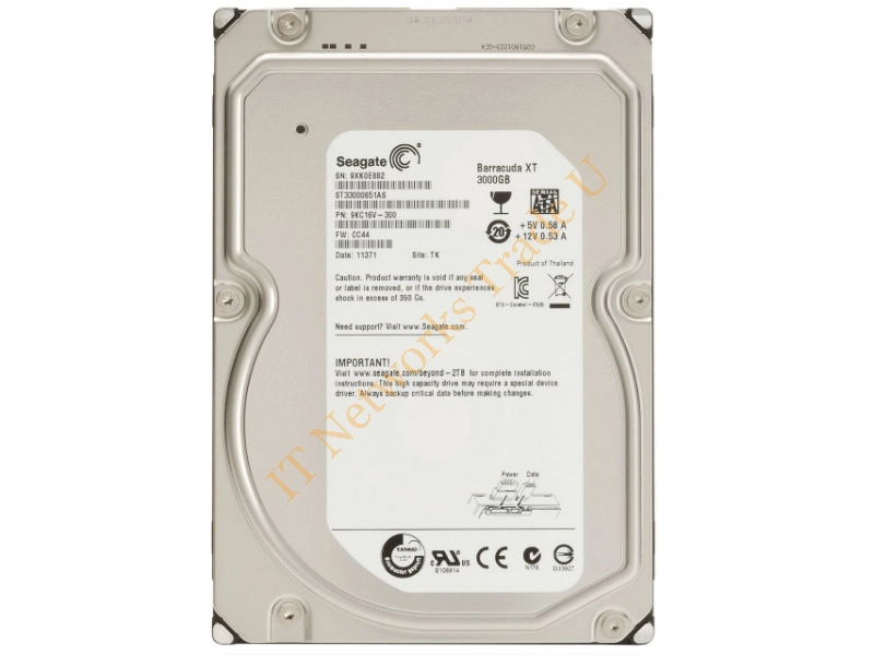 1V410R-999 Seagate 3TB 7200RPM SATA 6Gb/s 3.5-inch Desktop Hard Disk Drive Internal HDD