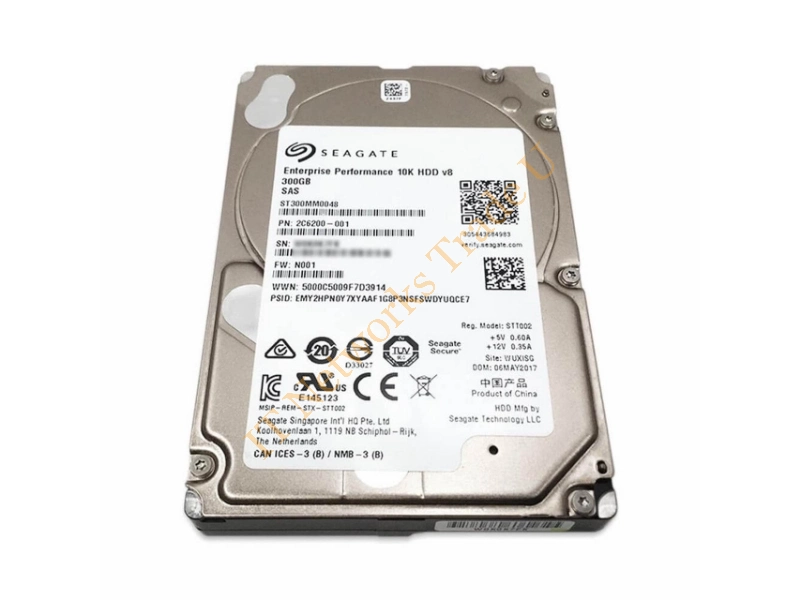 1V8200-509 Seagate 300GB 10000RPM SAS 12Gb/s 2.5-inch Server Hard Drive Internal HDD