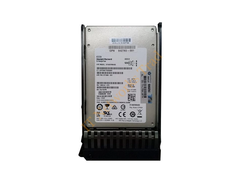 1WX2J4-075 HP 400GB SAS 12Gb/s 2.5-inch Solid State Drive SSD Storage