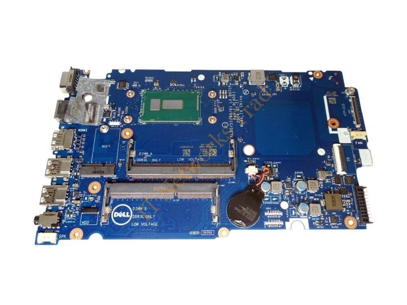 1WX80 Dell System Board for Core i3 2.0GHz (i3-5005U) with CPU Latitude 15 (3550) Laptop Motherboard