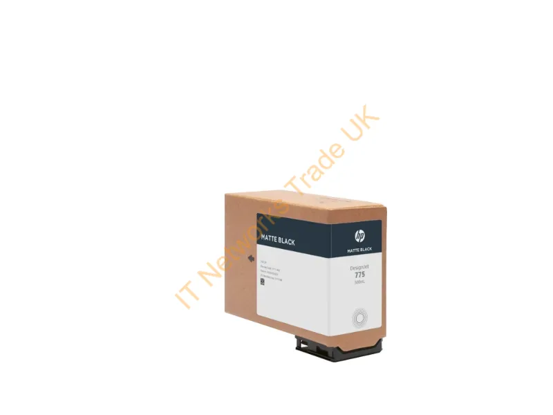 1XB22A - Hp 775 500-Ml Matte Black Ink Cartridge