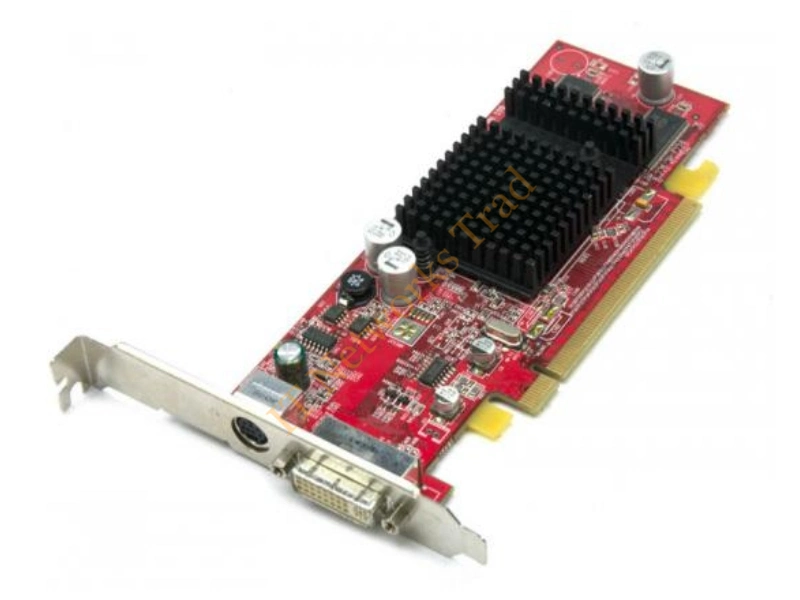 1Y117 Dell 64MB ATI Radeon X300 PCI-Express DVI TV Video Graphics Card