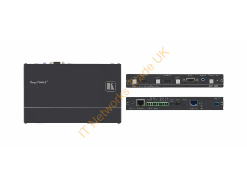 20-80356090 - Kramer Electronics Dip-20 Av Extender Av Transmitter Black
