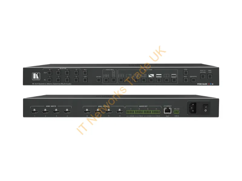 20-80552030 - Kramer Electronics Vsm-4X4X Media Presentation Matrix Switcher 55 W