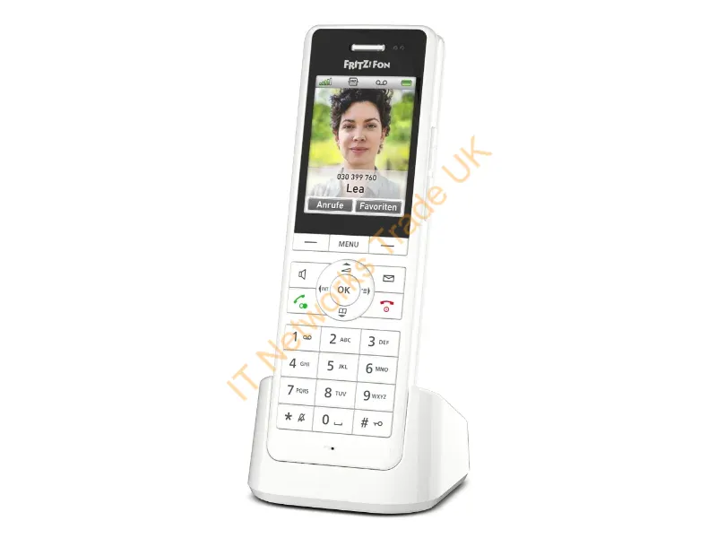20002987 - Fon FRITZ! X6 DECT telephone Caller ID White