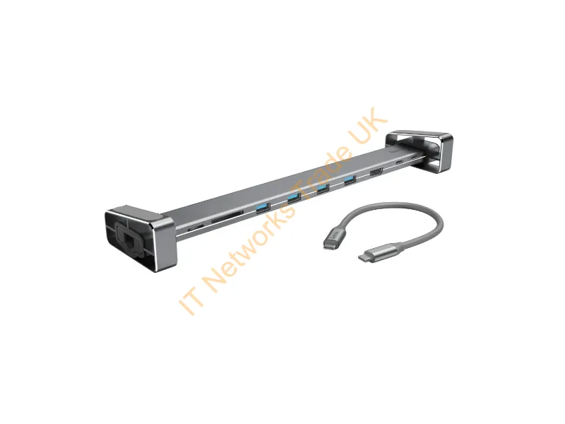 200103 - Hama 00200103 laptop dock/port replicator USB 3.2 Gen 1 (3.1 Gen 1) Type-C Grey
