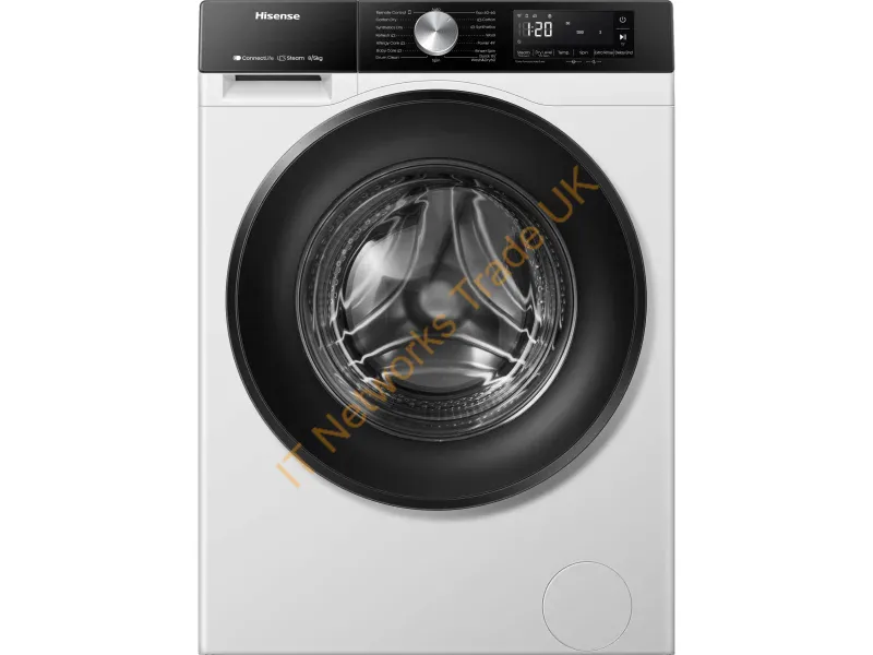 20013537 - Hisense WD3S8043BW3 washer dryer Freestanding Front-load White