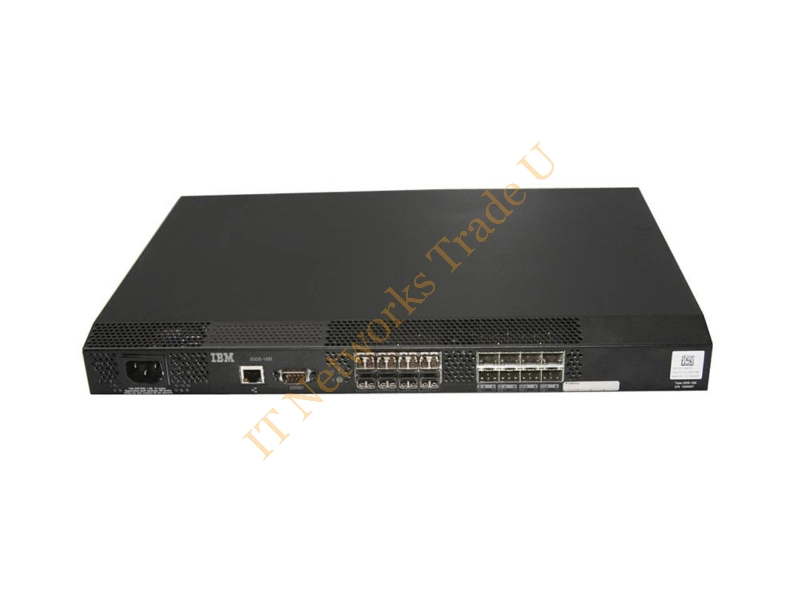 2005-16B IBM SAN16B-2 8 x SFP Ports 4Gb/s 120/230V AC Fibre Channel SAN Network Switch